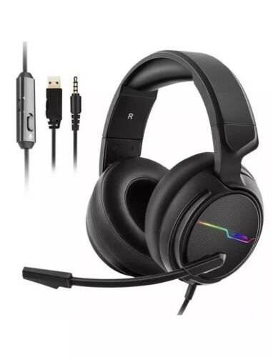 Jeecoo V20 Stereo Gaming Headset for PS4, Xbox One S - Noise Cancelling Over Ear
