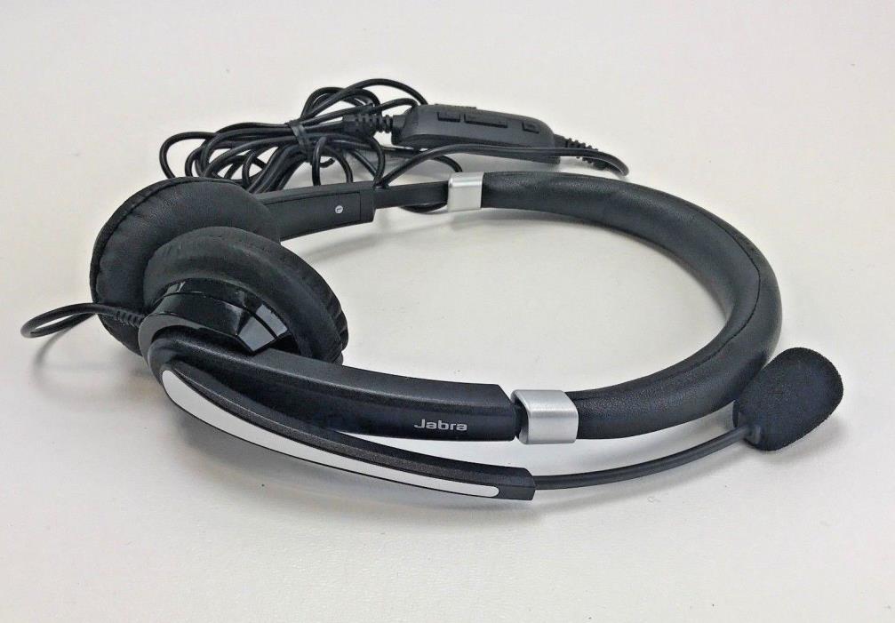 Jabra UC VOICE 550 MS Duo Black USB Corded Headband Headset HSC011 #MS550co