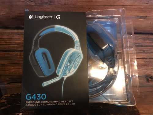 Logitech G430 Gaming Headset with Dolby 7.1 Surround Sound - 981-000536b