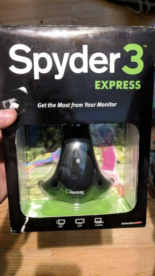 Datacolor Spyder3 Express Monitor Calibration Tool for getting accurate color