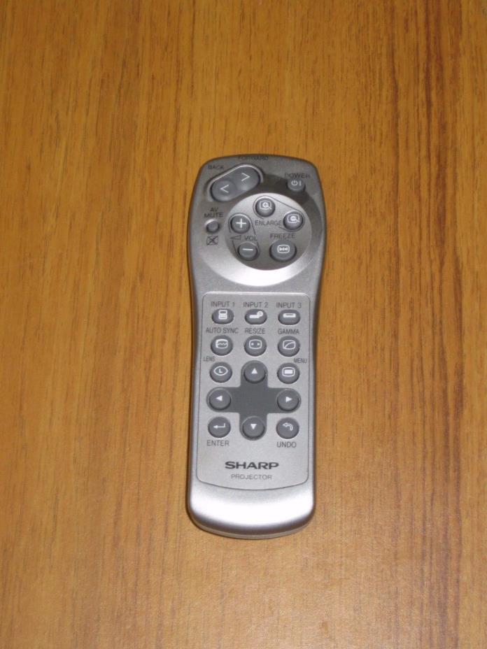 Sharp Projector Remote Control GA013WJ - Tested Working