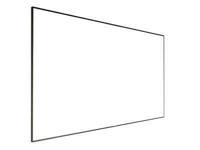 Monoprice 4K Fixed Frame Projection Screen 106 Inch ISF, Ultra HD, 16:9, No Logo