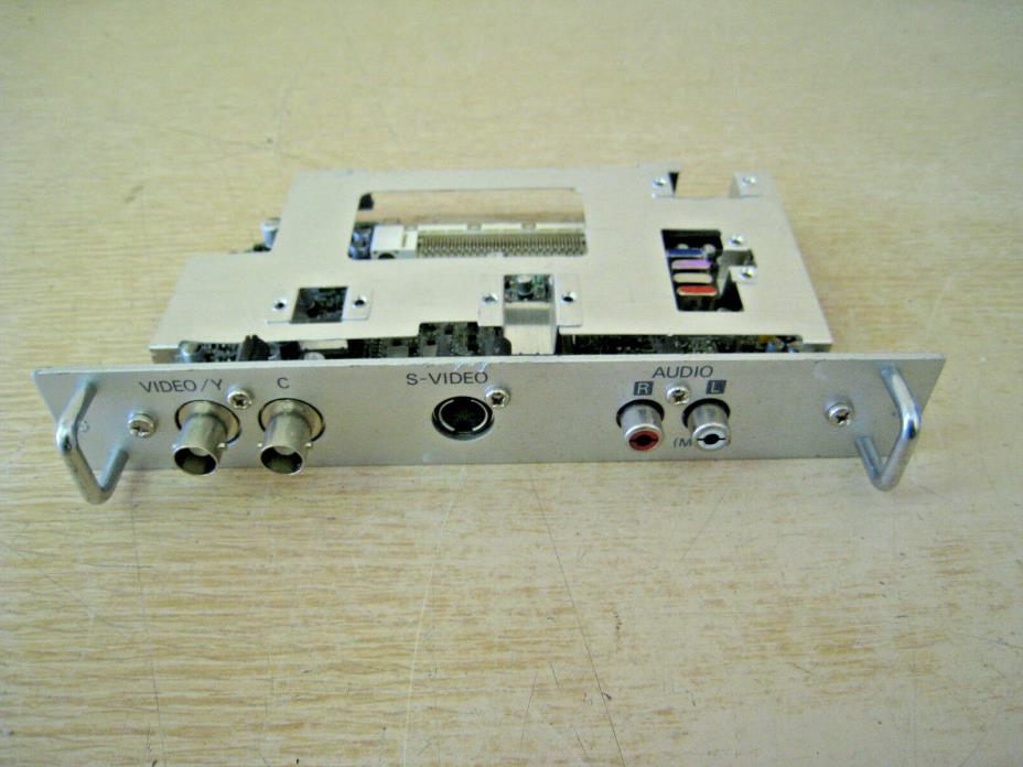 S-VIDEO Interface Module MD03VD2A-01A removed from CHRISTIE LX120 PROJECTOR