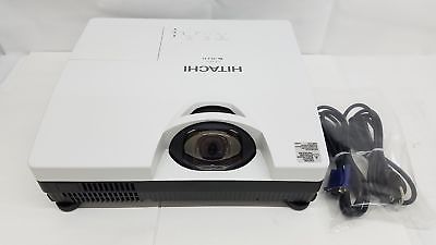 HITACHI CP-D10 SHORT THROW PROJECTOR  3 LCD PROJECTOR 388 LAMP HOURS