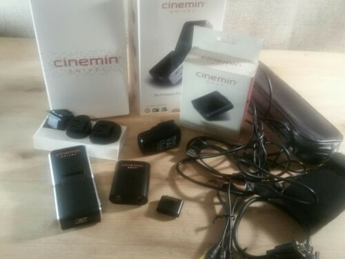 WowWee Cinemin Swivel  Projector / Cinemin Swap / Case /  needs battery
