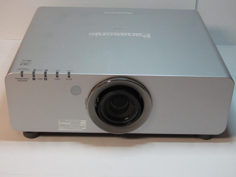 Panasonic PT-DW6300US DLP Projector 6000 lumen large venue, 672 lamp hours