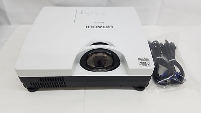 HITACHI CP-D10 SHORT THROW PROJECTOR  3 LCD PROJECTOR 1816 LAMP HOURS
