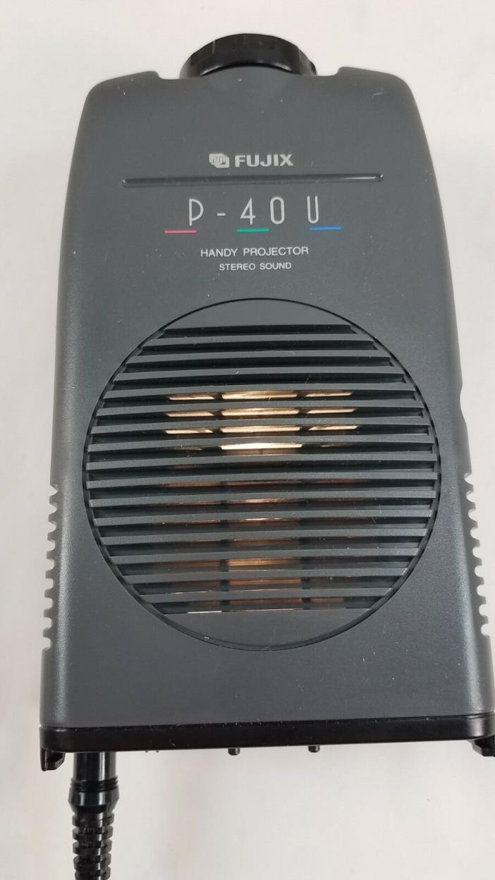 Fujix Handy Projector P-40U AC Power Adapter WORKS MINT CONDITION Original Box