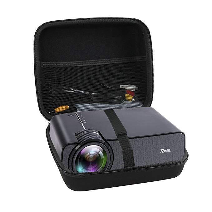 Hard EVA Travel Case for RAGU Z400 1600 Lumens Mini Portable Projector by Hermit
