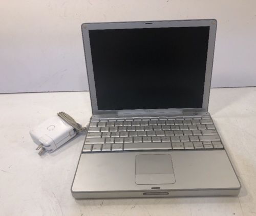 Apple Laptop  PowerBook G4  Laptop  For Parts or Repair