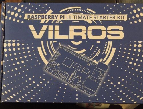 Vilros Raspberry Pi 3 Ultimate Kit Clear Case 32GB Edition
