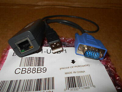 Pair of New Tripp Lite B078-101-USB-1 KVM Switch NetCommander USB SIU