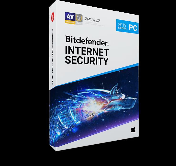 Bitdefender Internet Security 2019 | 3 Devices 6-months NEW