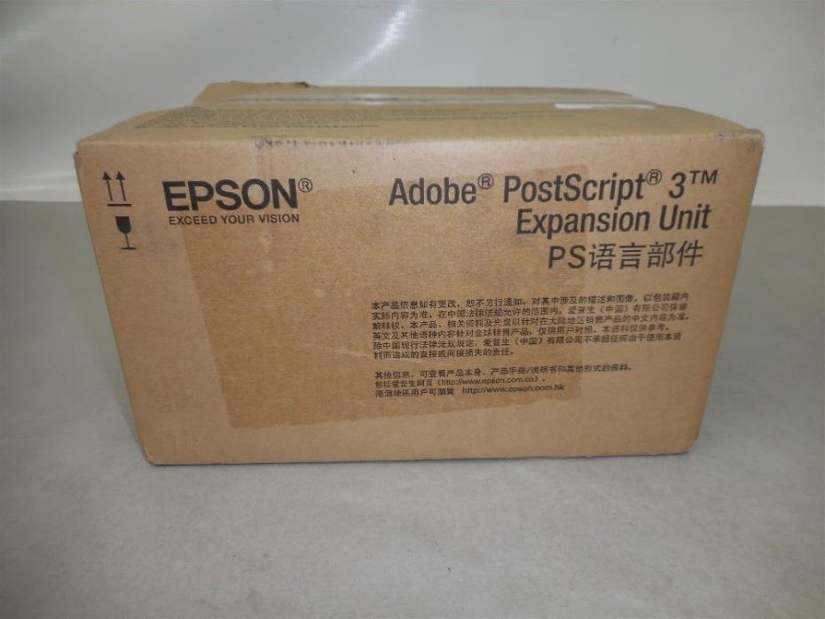 New Epson Adobe Postscript 3 Expansion Unit Hardware Module C12C891131