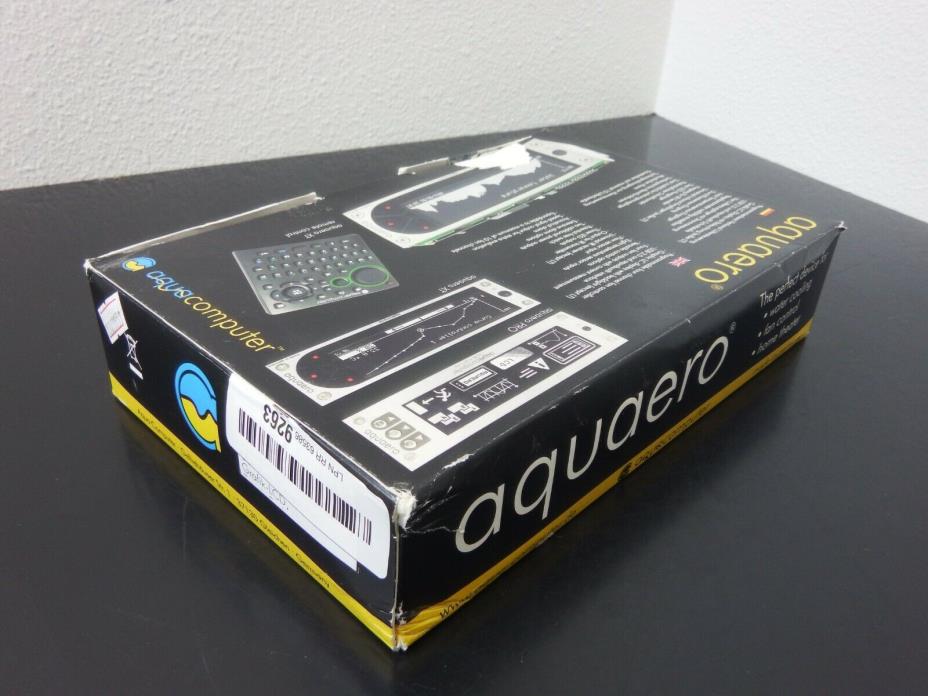Aquacomputer aquaero 6 XT black/blue USB fan controller, graphic LCD, touch cont