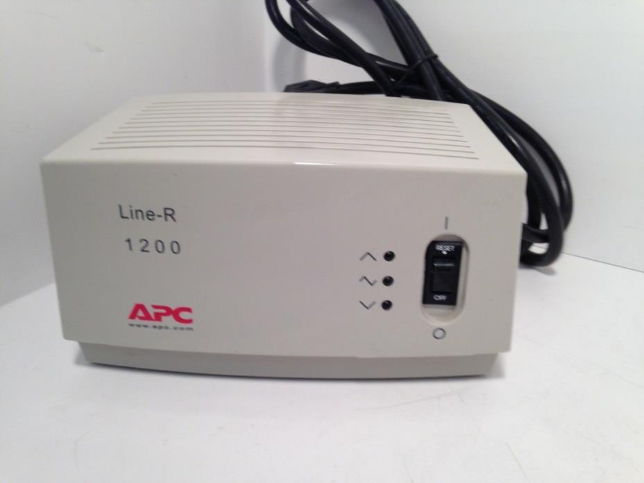 APC Line-R 1200 Model LE600 / LE1200 4 Plug 110V, 120V, 127V