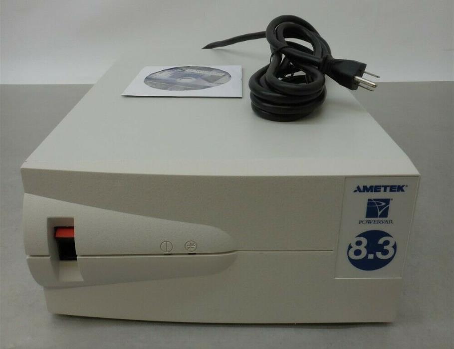 Ametek Powervar 8.3 Power Conditioner, ABC830-11, 61100-58R, 120V, 8.3A