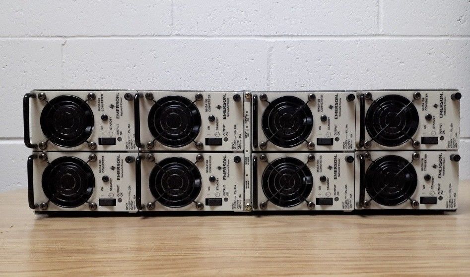 EMERSON MHSA80CAB WITH 8 MHSA10B (486800127) 10 AMP DC-DC CONVERTER