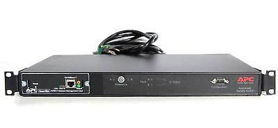 APC AP7750 Automatic Transfer PDU w/ AP9617 Network Manage Card