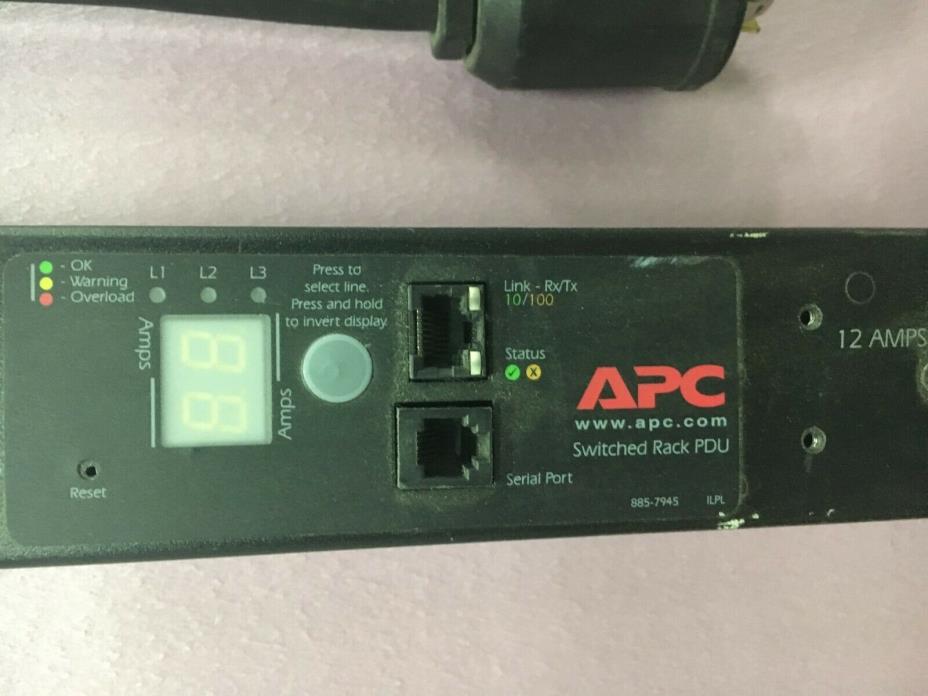 apc AP7961 server rack surge protector power strip