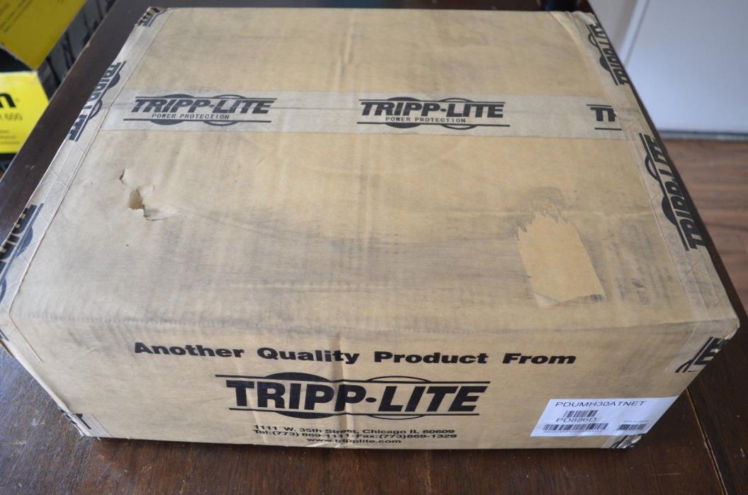 Tripp Lite PDUMH30ATNET Switched 25-Outlets PDU ATS 120V 30A 24