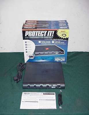 4 TRIPP LITE Protect It TOUCHMASTER 6 OUTLET SURGE PROTECTOR 1850 Joules TMC-6