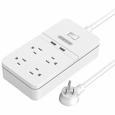 NTONPOWER 4-Outlet Power Strips Electrical Surge Protector With 12W 2-Port USB