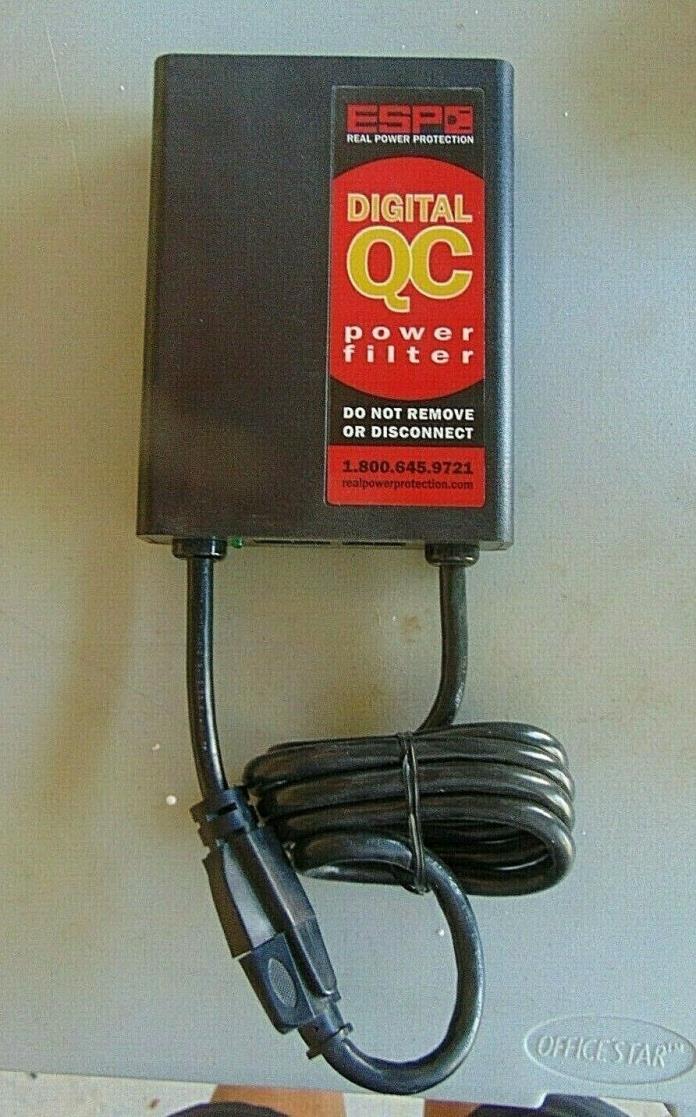 Digital QC ESP D5143NT Power Filter 120 Volts 20 Amps 50/60 HZ