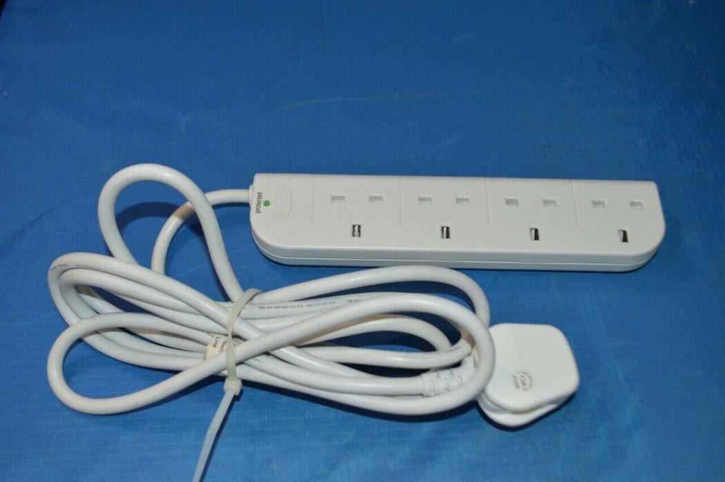 Belkin 4-Outlet Power Strip with 5-Foot Power Plug