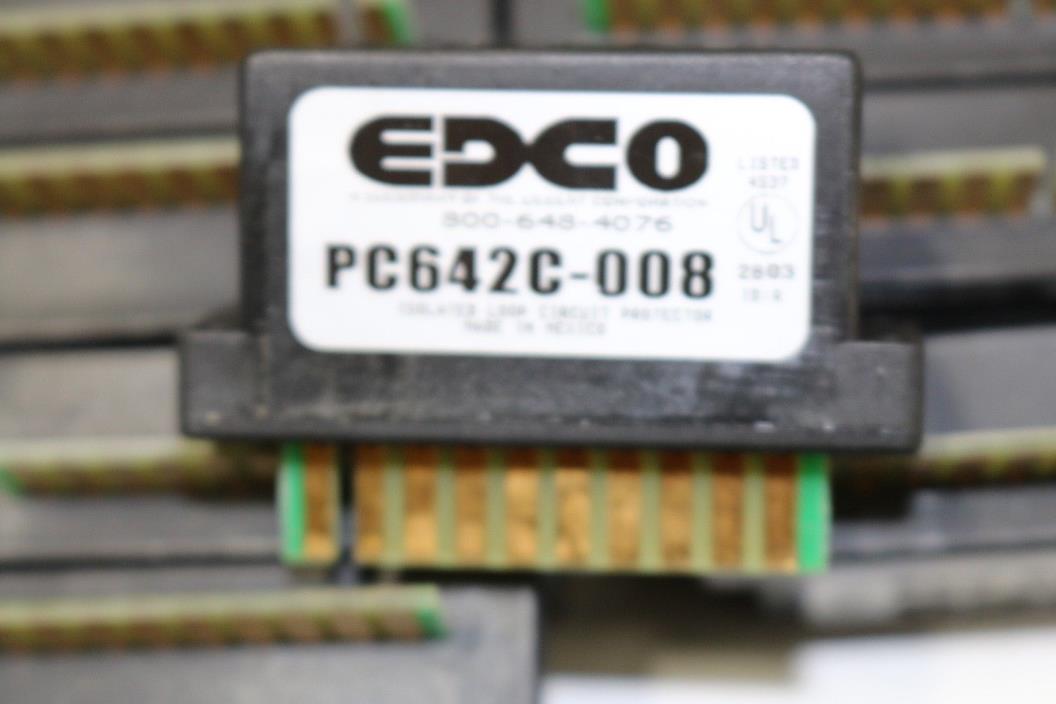 4 New Emerson Network Edco PC642C-008 Isolated Loop Circuit Surge Protector