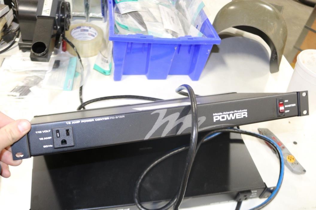 Middle Atlantic PD-915R Rackmount Power Strip 9 Outlet