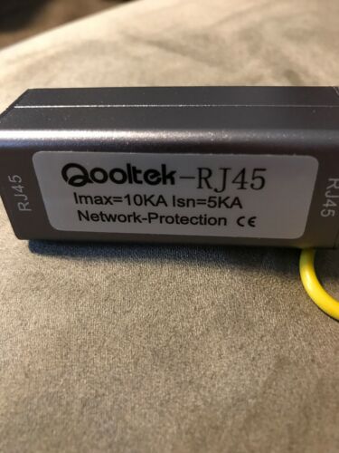 Qooltek ST-RJ45 Surge Protector, New