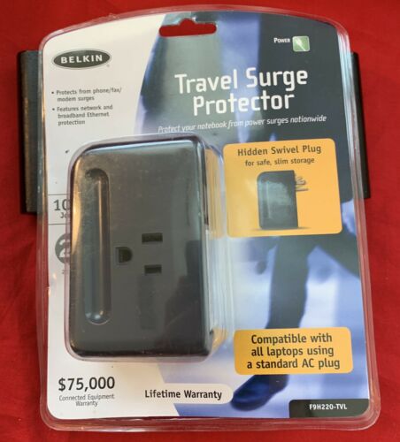 *New in original package* Belkin Travel Surge Protector F9H220-TVL