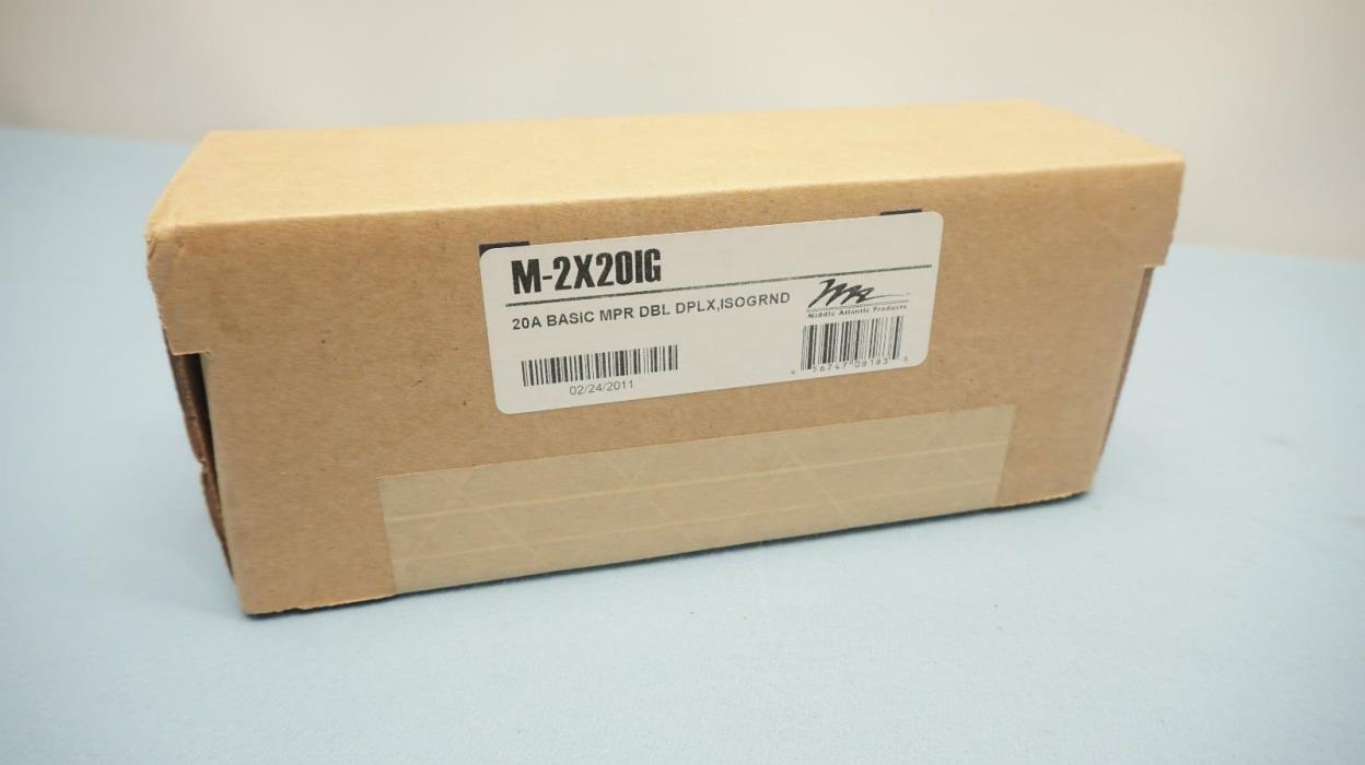 Middle Atlantic M-2X2OIG Module (20A)