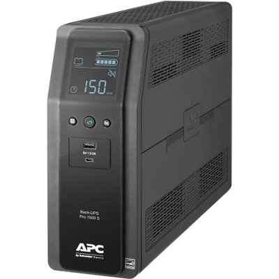 NEW APC BR1500MS by Schneider Electric Back-UPS Pro 1.5KVA Tower UPS - 16 Hour