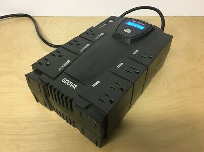 Cyber Power 600VA Battery Backup Uninterruptable Power Supply No Batteries