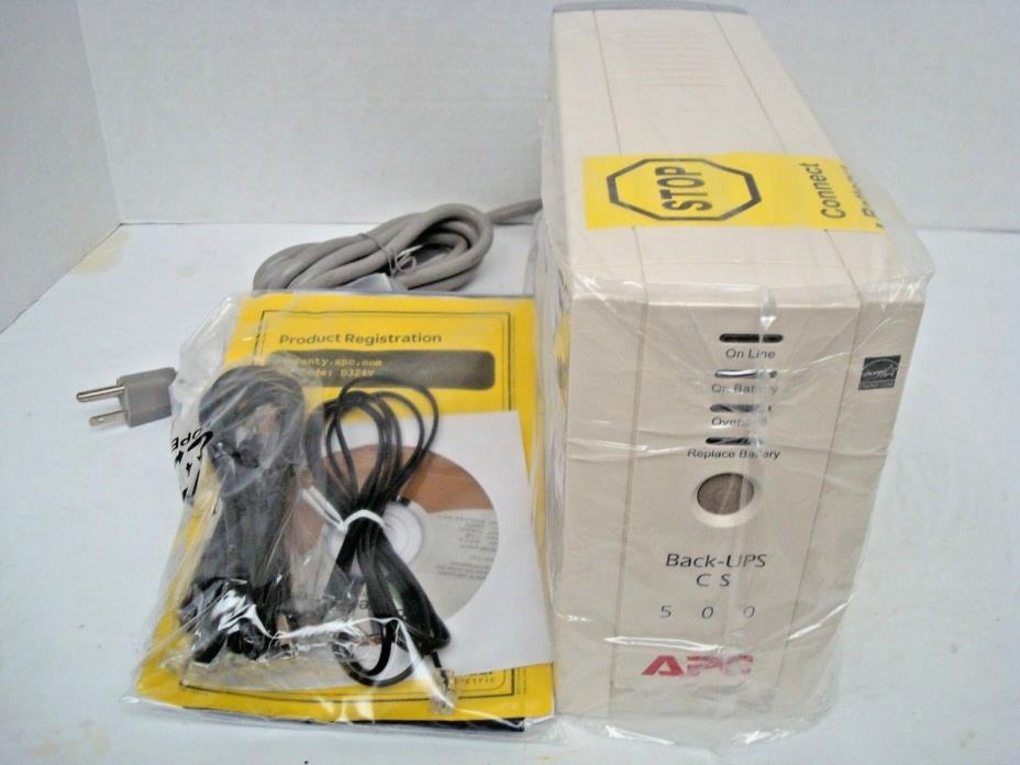 UPS CS 500 Battery Backup System Six-Outlet 500 V  NEW in factory sealed box.