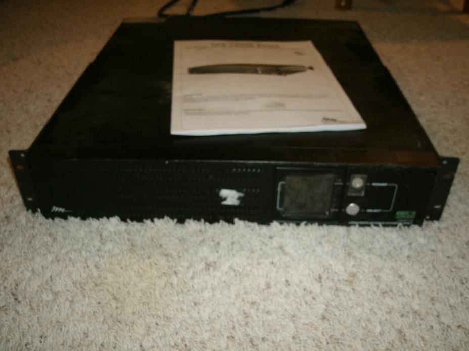 Middle Atlantic UPS-2200R-81P - Unsure of Functionality
