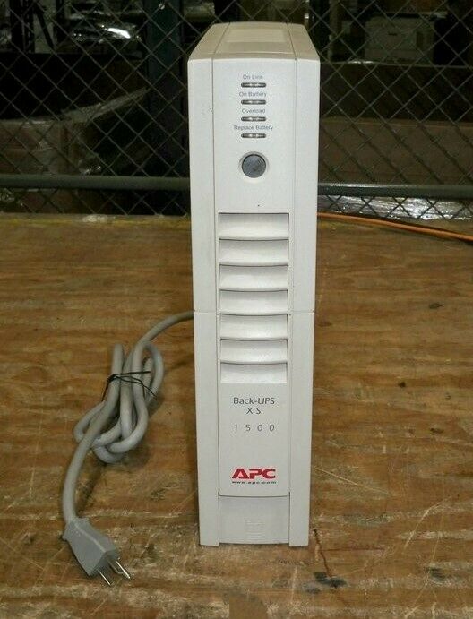 APC XS 1500 BX1500 Back-UPS Battery Backup SEE NOTES