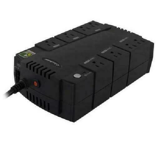 8-Outlet UPS Battery Backup Computer Uninterruptible Power Supply Surge Protect