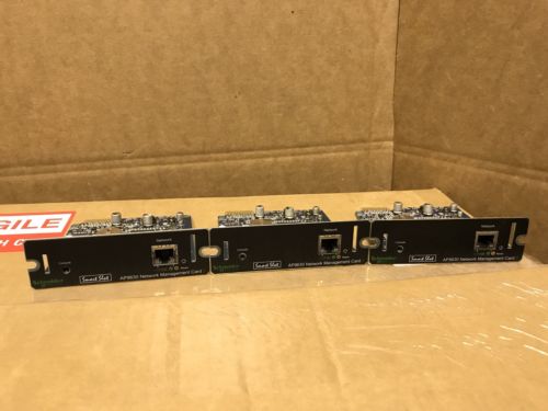 APC AP9630 Network Management Card Lot Of 3