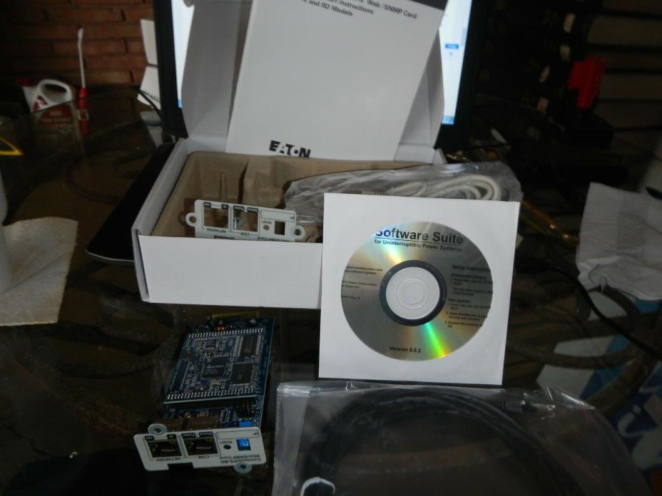 New Eaton Powerware ConnectUPS-BD Web / SNMP Card 116750222-001 Rev. A01 / UPS