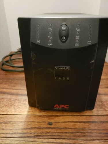 Apc Smart Ups 1400 1400Va 950W Su1400Net Black Ups Needs battery