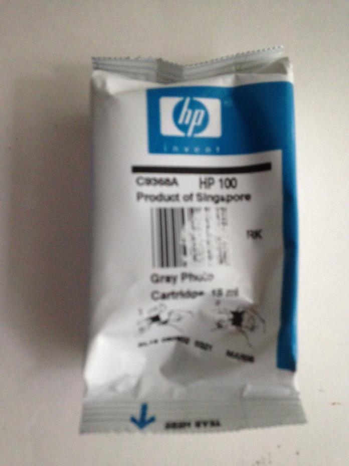 Genuine HP 100 InkJet Printer Cartridge Gray Photo C9368AN Exp. Mar08 Sealed New