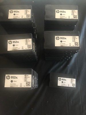 Empty Genuine HP Cartridge Lot of 26 - HP952XL Black