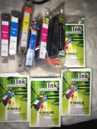 Xl Ink Cartridges H-584 Lot Of 10