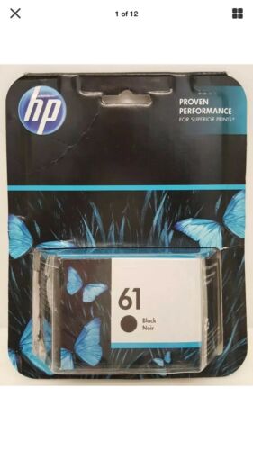 Hp 61 Black Ink Brand New Exp 2/19 H