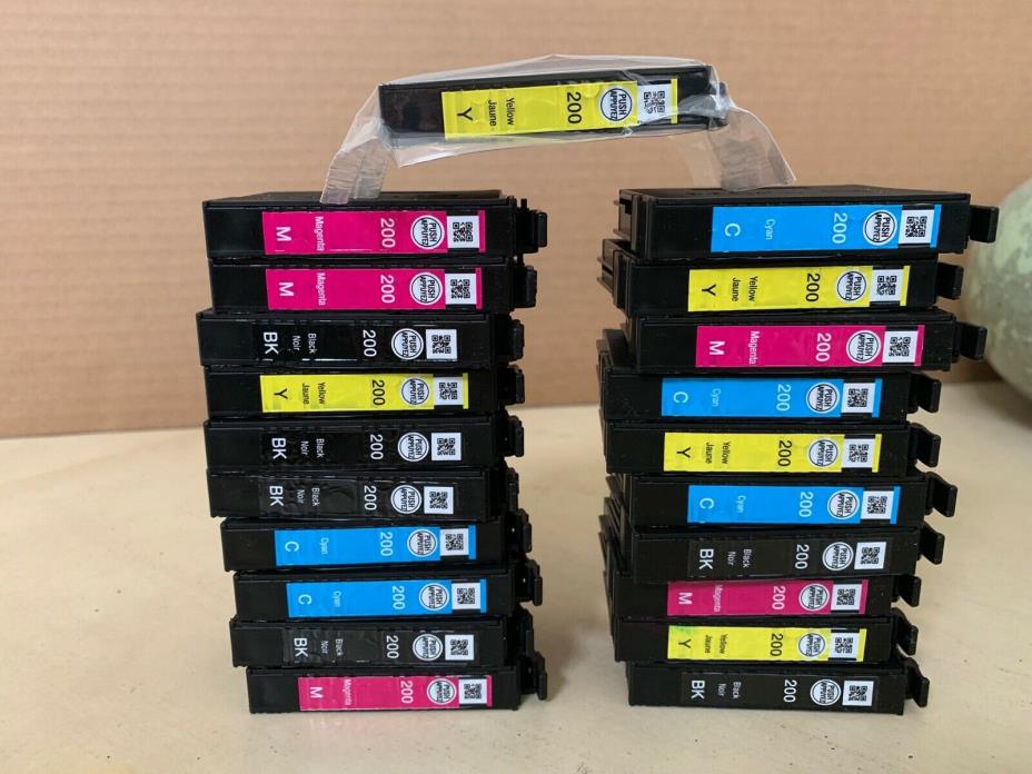 Lot of (20) Empty & Used Ink Cartridges (Epson)