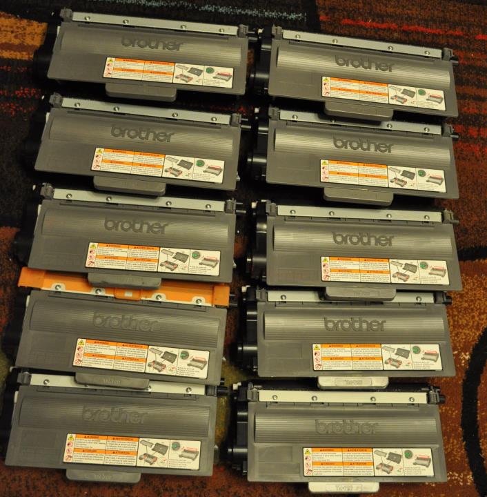 10 Virgin Genuine Empty Brother TN720 Toner Cartridges TN-720