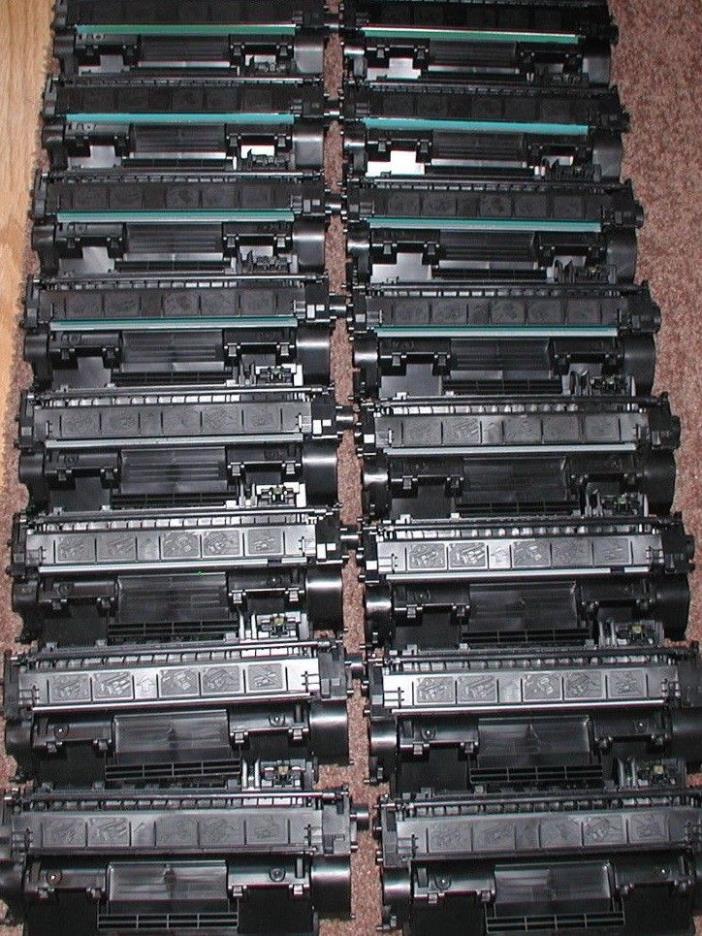 Lot of 16 Empty / Used HP 80A ( CF280A ) Virgin Toner Cartridges OEM Cartridges